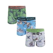 Jurassic Park Toddler Boys Boxer Briefs, 3-Pack, Sizes 2T-4T