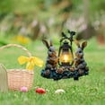 thumbnail image 4 of sruoe Acrylic Garden Stakes Decor, Gardening Pot Decorations, Outdoor Flower Fairy Statues, Cute Garden Decor, Bunny Ground Insert Garden Decoration, Durable for Patio, Flower Beds Garden Ground Plug, 4 of 6