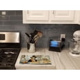 thumbnail image 5 of Golden Retriever Fall Kitchen Pumpkins Glass Cutting Board Large 12 in x 15 in, 5 of 5