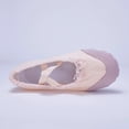 thumbnail image 7 of Girls Ballet Dance Shoes Performance and Gymnastics Training Full Sole Sneakers with Laces Clothes, 7 of 7
