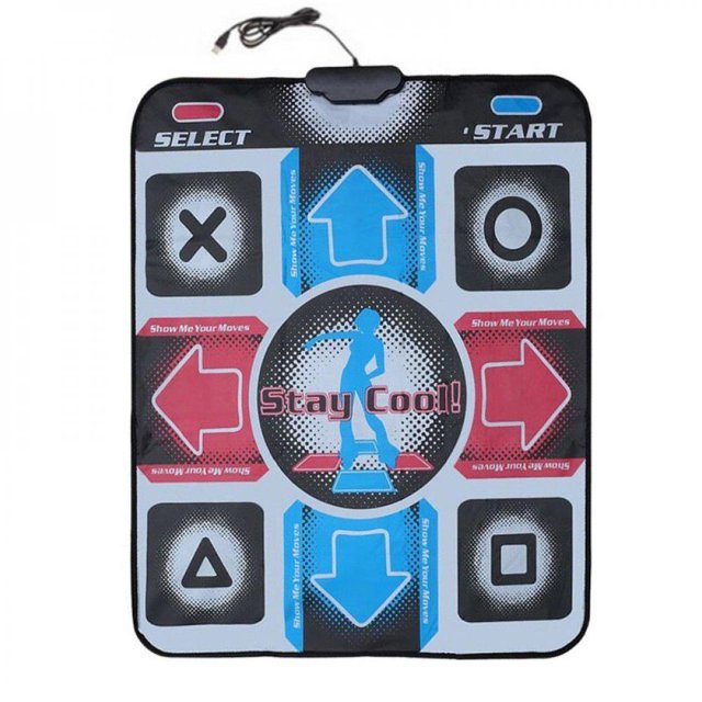 Dancing Mat TV And Computer Dual-purpose Cable PC Dancing Mat With USB Non-slip Dancing Mat