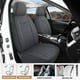 thumbnail image 2 of Juego completo de fundas para asientos de coche CAROMOP, piel sintética, color gris, 2 of 9