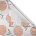 thumbnail image 3 of Ambesonne Botanical Kitchen Curtains, Pastel Floral Spring, 55"x39", Peach Sage Green, 3 of 3