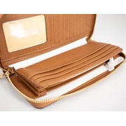 Michael Kors Women's Wristlet Wallet, Brown