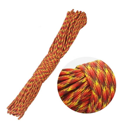 

Emergency Paratroopers Umbrella Rope Nylon Emergency Parachute Rope 31m Black