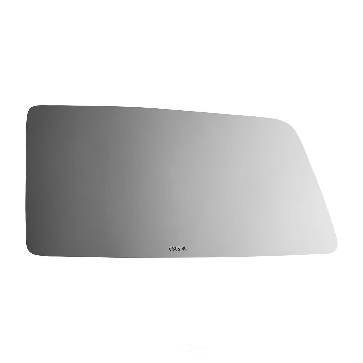 Burco Side View Mirror Replacement Glass - Clear Glass - 2983