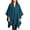 Dark Blue, variant on Shawl Wraps for Women, Soft Elegant Poncho Cape with Pockets, Open Front Scarf Blanket Cardigan for Fall Winter,Light Blue