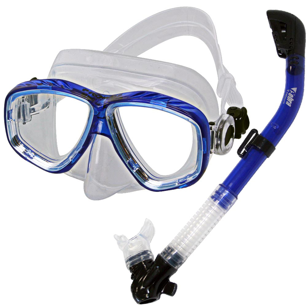 travel mask and snorkel