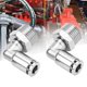 thumbnail image 1 of Conectores rápidos de manguera de aire de codo, 2 piezas Conector rápido neumático de codo de cobre y níquel BSPP Conexión rápida de manguera de aire Materiales de la mejor calidad, 1 of 8