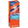 thumbnail image 2 of Hefty Slider Zipper Freezer Storage Bags, Quart, 15 Ct, 2 of 2