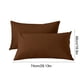 thumbnail image 3 of Funda de Almohada Refrescante para Quienes Duermen con Calor y Sudan Por La Noche | Poliéster Transpirable | Funda de Almohada de Terciopelo Suave y Larga | Paquete de 2 (Blanco, 48 X 74 Cm), 3 of 6
