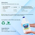 thumbnail image 5 of Lucasol Food Grade Hydrogen Peroxide 12% Concentrate, Multi-Purpose Cleaner, 1 Gallon (128 fl oz), 5 of 6