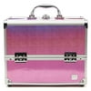 Caboodles Medium Train Case, Pink Iridescent