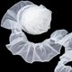 thumbnail image 1 of Cinta decorativa ANCIRS, encaje de organza de 3 yardas, color blanco, 1 of 7