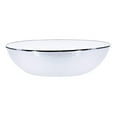 thumbnail image 2 of Solid White Pattern - 5 qt Catering Bowl - Golden Rabbit Enamelware, 2 of 4