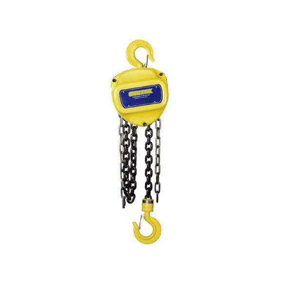 Polipasto industrial Urrea POLAC1A-6 cadena 6 mt