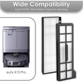 thumbnail image 2 of (8 Pack) HEPA Filters Compatible With Eufy X10 Pro Omni Robot Vacuum Cleaners, Replacement Parts 8 Filters, 2 of 14
