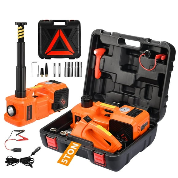 Kit de enchufes hidráulicos para coche eléctrico de 5 toneladas y 12 V con llave de impacto