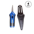 thumbnail image 2 of Hydrofarm HGPP400C Precision Curved Blade Flower Garden Scissor Pruner (4 Pack), 2 of 7