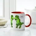 thumbnail image 6 of CafePress - I Love You This Much - 11 oz Ceramic Mug - Novelty Coffee Tea Cup, 6 of 6