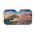 thumbnail image 7 of Balery Cherry Blossoms Windshield Sun Shade, Car Front Window Sunshade Cover ,Automotive Interior Portected Blocks Uv Rays For Car Pickup Truck Suv Accessories- Medium, 7 of 7
