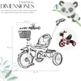 thumbnail image 3 of Triciclo Tipo Carreola Shendy Vendy Portatil Plegable Reclinable 2 En 1, 3 of 8