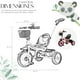 thumbnail image 3 of Triciclo Tipo Carreola Shendy Vendy Portatil Plegable Reclinable 2 En 1, 3 of 8