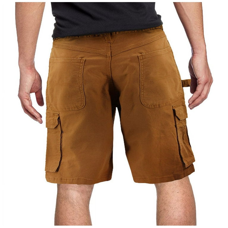 Men's 100% Cotton Classic Fit Army Utility Multi Pocket Chino