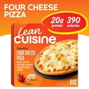 Lean Cuisine Cheese Thin Crust Pizza Microwave Meals for Lunch or Dinner, 6 oz (Frozen)