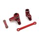 thumbnail image 4 of RC Car Upgrade Steering Component Servo Rod Set for MJX 1/10 Red, 4 of 5