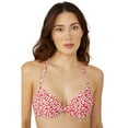 thumbnail image 2 of Debenhams Womens Ditsy Print Underwired Bikini Top, 2 of 4