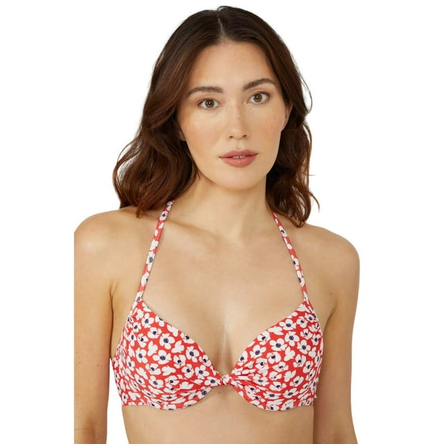 Debenhams Womens Ditsy Print Underwired Bikini Top