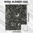thumbnail image 2 of Initial Letter Throw Blanket 50"x60" Flannel Plush Monogram Monogrammed Blanket for Bed Couch Sofa Chair for Her Girls Women Aesthetic Cute Flower Floral Soft Warm Birthday (Letter-K), 2 of 5