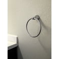 thumbnail image 4 of Design House Kassel Transitional Bathroom Towel Ring in Polished Chrome, 4 of 12