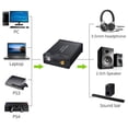 thumbnail image 5 of USB a SPDIF Coaxial RCA y Convertidor de Conector de Auriculares de 3,5 Mm USB DAC Adaptador de Audio óPtico USB DAC PCM para Windows Mac, 5 of 5