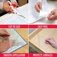 thumbnail image 4 of Con-Tact Creative Covering Clear Matte Vinyl, 18 in. x 16 ft., Ideal Use for Surface Protection and Shelf Organization, 4 of 9