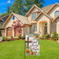 thumbnail image 4 of With God All Things Are Possible Christian Decorative Garden Flag, Religious Cross Sunflower Spring Summer Easter Yard Outside Decorations, Inspirational Fall Outdoor Small Home Decor 12.5x18, 4 of 5