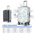 thumbnail image 6 of Daiia Dragonfly Luggage Cover, Thickened Washable Travel Luggage Covers, Elastic Unique Baggage Covers for 18-20 inch Luggage-X-Large, 6 of 9