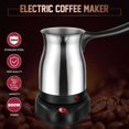 thumbnail image 4 of Electric Coffee Pot, Multifunction One Click Operation Turkish Electric Coffee Maker Ergonomic Handle 600ml Large Capacity  for Home, 4 of 7