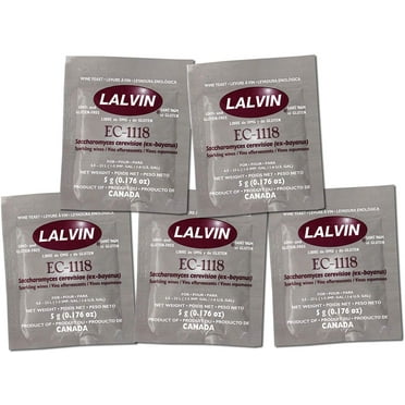 EC-1118 Saccharomyces Bayanus 5 Pack (5g Pouches) - Lalvin | Buy Now In - Foto 13
