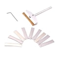 thumbnail image 1 of Soidarity Herramienta de reparación de guitarra Diapasón Prensa Caul con Prensa Caul Insertar Llave Plata Accesorios para instrumentos musicales, 1 of 1