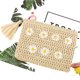 thumbnail image 4 of Bolsa de mano tejido a mano para mujer Daisy Flowers Summer Straw Beach Bag Wallet (Beige) Hugtrwg Para Estrenar, 4 of 6