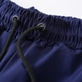 thumbnail image 6 of Dolkfu Shorts for Men Basketball Athletic Drawstring Shorts Elastic Waist Zipper Pocket Gym Mens 7 Inch Shorts 2X, 6 of 8