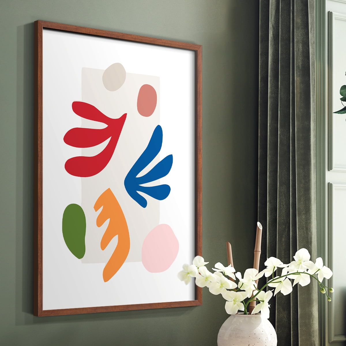 Matisse CCLXXXIX in Solid Wood 11 x 14 Framed Print