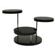 thumbnail image 1 of Inteprter Soporte de joyería, soporte de joyería de diseño Circular Simple de 3 capas, estante de exhibición de joyería de acrílico negro para Almacenamiento y organización del hogar Inteprter HA017142-00, 1 of 1