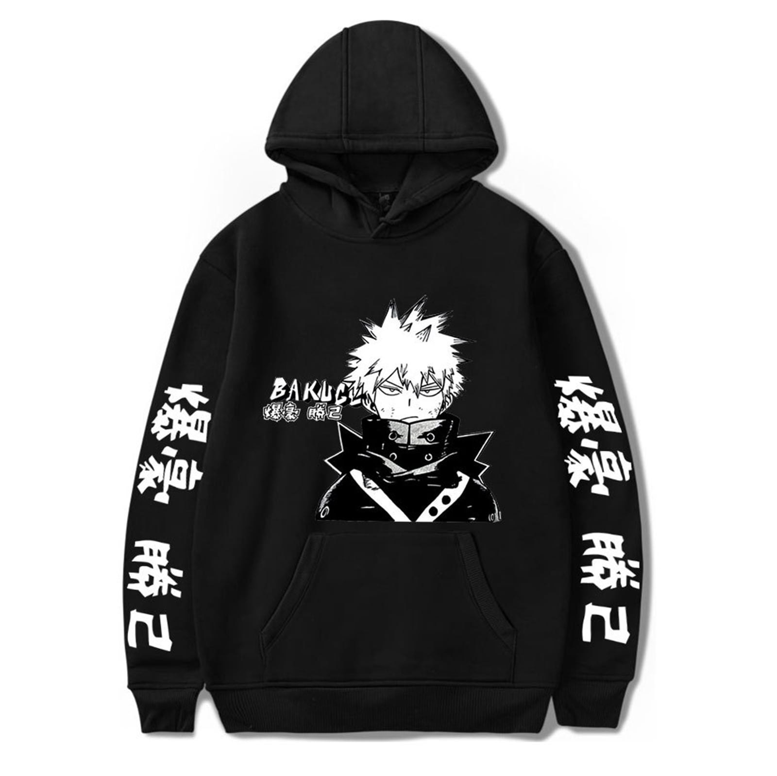 CNSTORE Unisex Bakugou Katsuki Cosplay Hoodies Anime Merch Hoodies