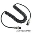 thumbnail image 2 of XISAOK 8Pin Female to 8 Pin Female Aviation Mic Cable for Kenwood Transceiver MC-60, 2 of 10
