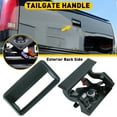 thumbnail image 1 of Car Rear Tailgate Handle with Baffle Replacement Exterior Door Handle 15991785 15991786 Compatible for Pickup, 1 of 9
