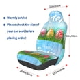 thumbnail image 3 of Honeii Happy Easter Print Car Seat Cover,Car Interior Covers,Universal Fit Seat Protector, Compatible with Most Cars, SUVs, Trucks, and Vans, 3 of 5