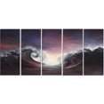 thumbnail image 2 of Océan Foncé avec Nuages Colorés, 2 of 3